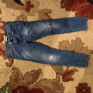 Banana Republic skinny jeans, distressed Sz 28 petite